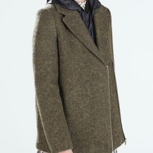 ZARA peacoat